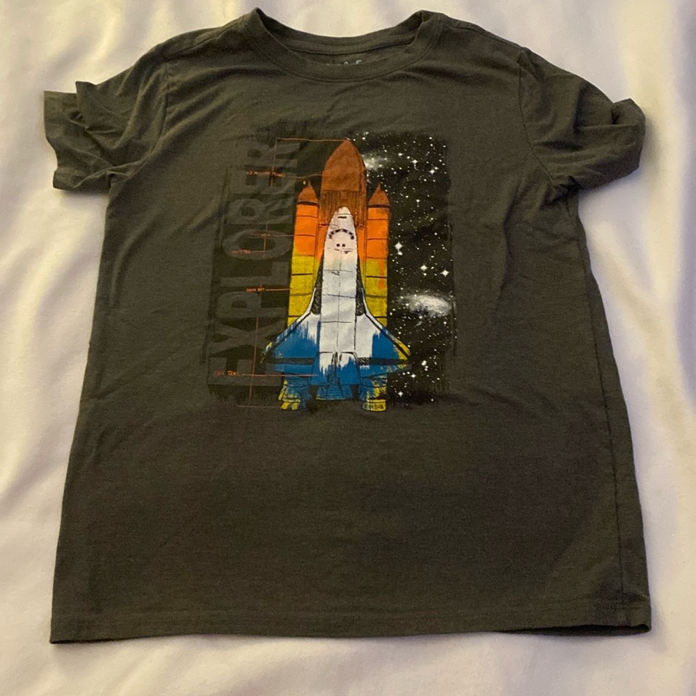 Rocket ship space t-shirt